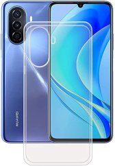 Transparentný silikónový kryt s hrúbkou 0,5mm  Huawei Nova Y70