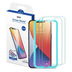 Ochranné tvrdené sklo ESR Screen Shield 2-Pack iPhone 12 Pro Max Clear