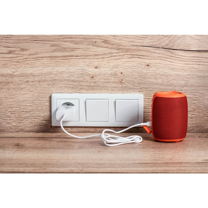Kábel Phone Charger Forcell F-Energy USB C Qc4.0 Pd 3A 25W + Cable USB C to USB C Tfk-Tc-25Wpd White