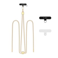 Kryt Tech-Protect C2S Rope Crossbody Strap Beige/Gold