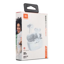 Slúchadlá Wireless Earphones Jbl Ip54 Ipx2 Wave Beam White