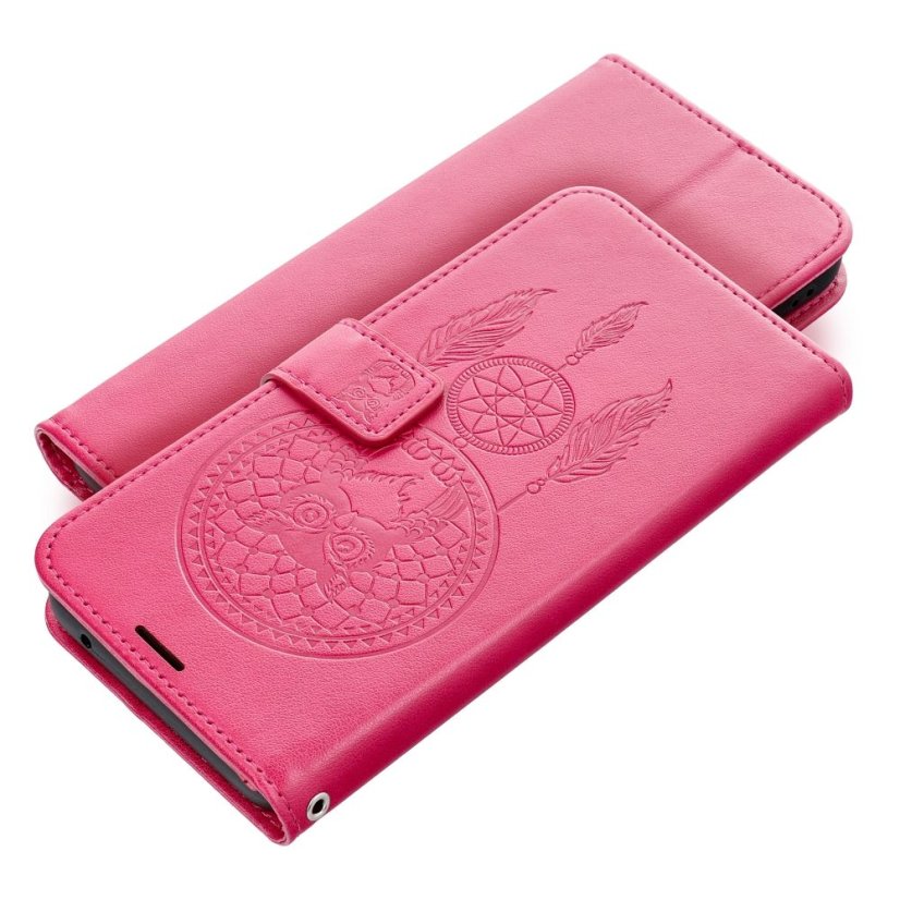Tok MEZZO Book Case Xiaomi Redmi 12 4G / 12 5G lapač snov Magenta