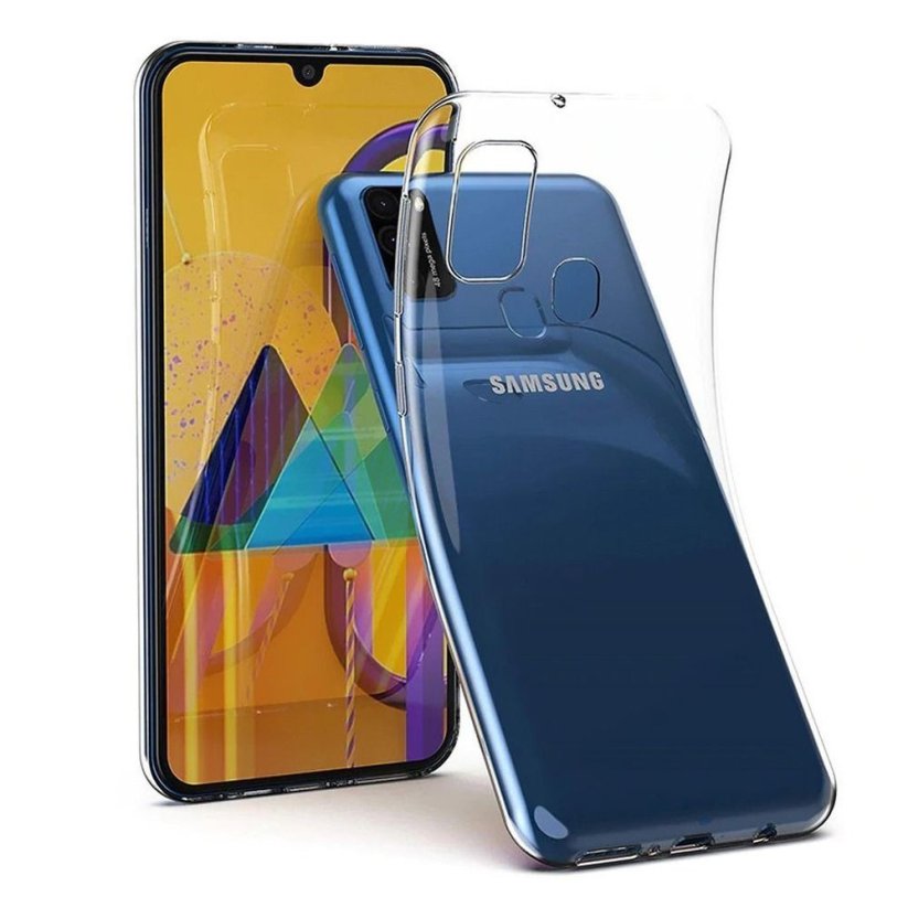 Transparentný silikónový kryt s hrúbkou 0,5mm  Samsung Galaxy M21