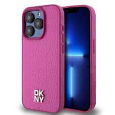 DKNY PU Leather Repeat Pattern Stack Logo Magsafe zadní kryt pro iPhone 15 Pro Max Pink DKNY PU Leather Repeat Pattern Stack Logo Magsafe zadní kryt pro iPhone 15 Pro Max Pink