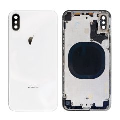 Apple iPhone X - Zadný housing (White)