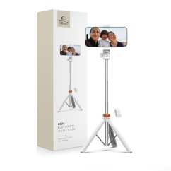 Selfie tyč Tech-Protect L03S Bluetooth Selfie Stick Tripod White