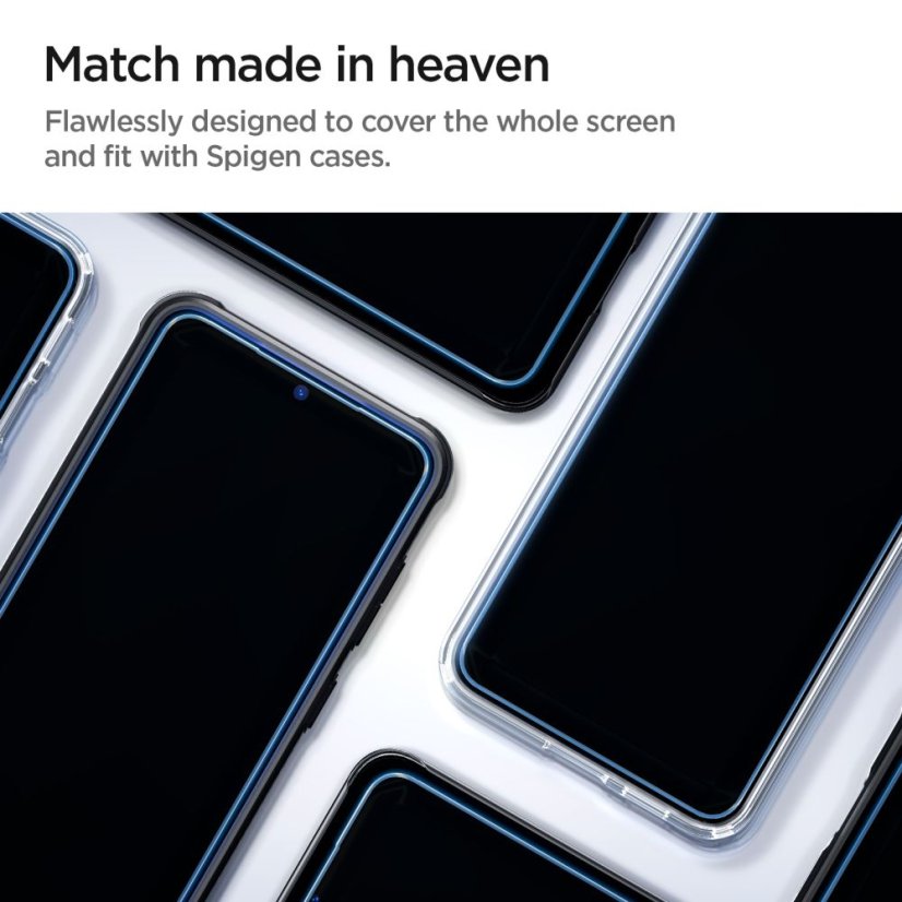 Edzett védőüveg Spigen Glas.Tr ”Ez Fit” 2-Pack Samsung Galaxy S24+ Plus / S25+ Plus Clear