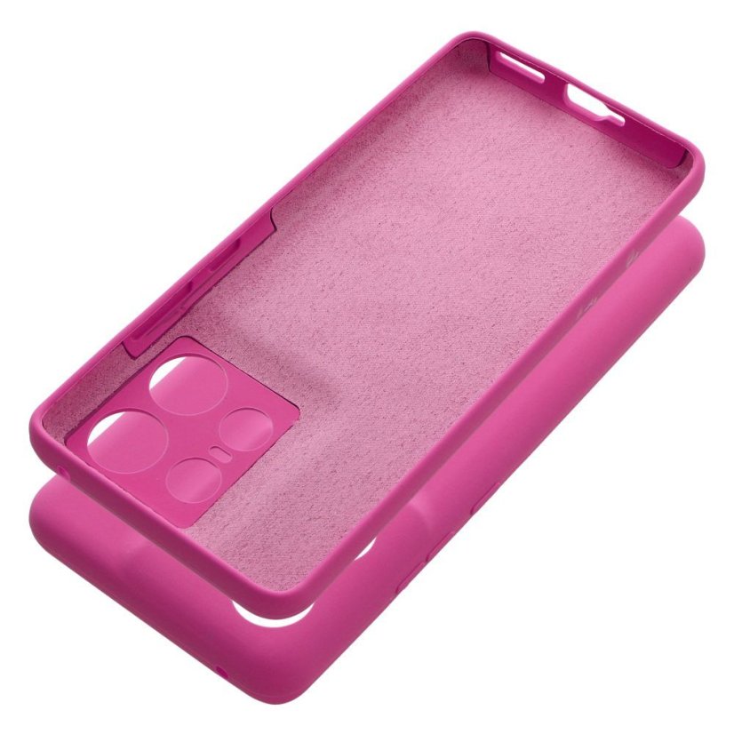 Kryt Case Motorola Edge 50 Pro Silicone 2mm Pink