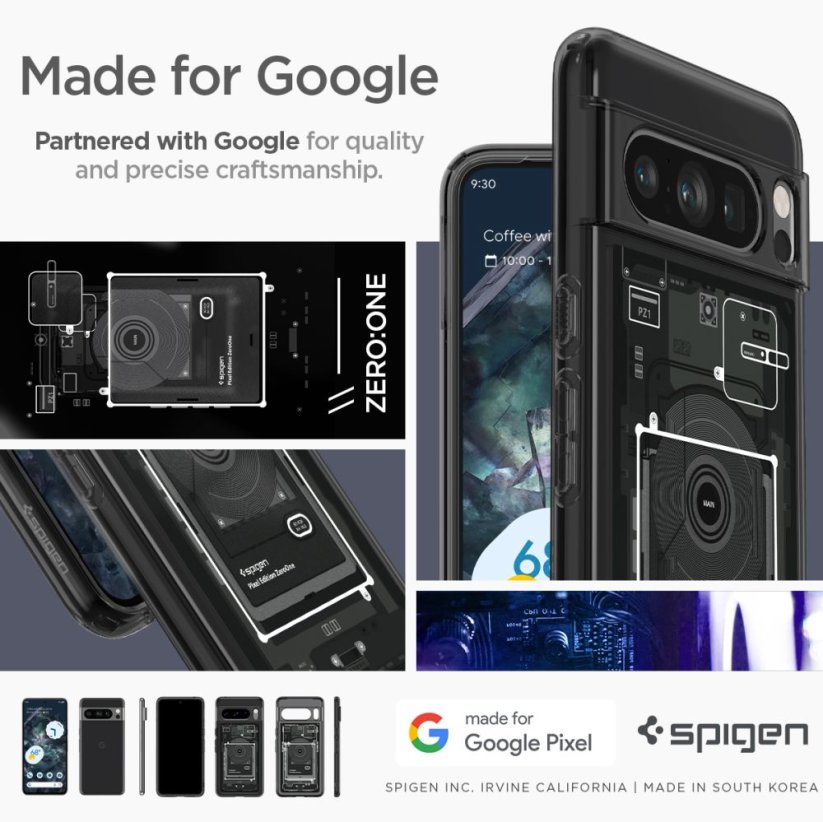 Kryt Spigen Ultra Hybrid Google Pixel 8 Pro Zero One