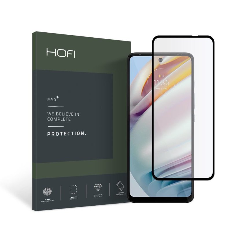 OCHRANNÉ TVRDENÉ SKLO HOFI GLASS PRO+ MOTOROLA MOTO G60 BLACK