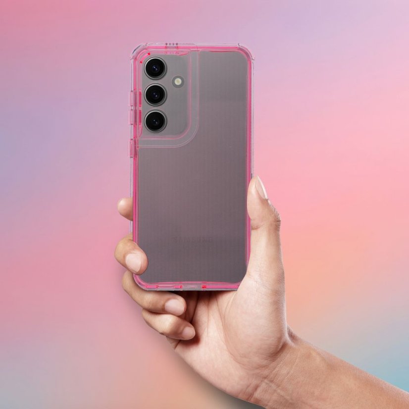 Kryt Case Xiaomi Redmi Note 14 Pro 5G / 14 Pro Plus 5G Matrix Clear Powder Pink