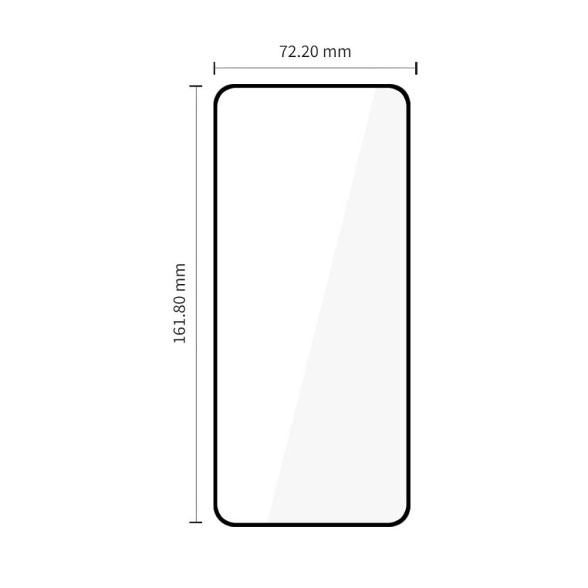Ochranné tvrdené sklo Tech-Protect Glass Fit+ 2-Pack Motorola Moto G57 / G57 Power / G67 Power Black
