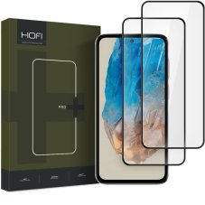 2ks v balení, set ochranných skiel Hofi Glass Pro+ 2-Pack Samsung Galaxy M35 5G Black