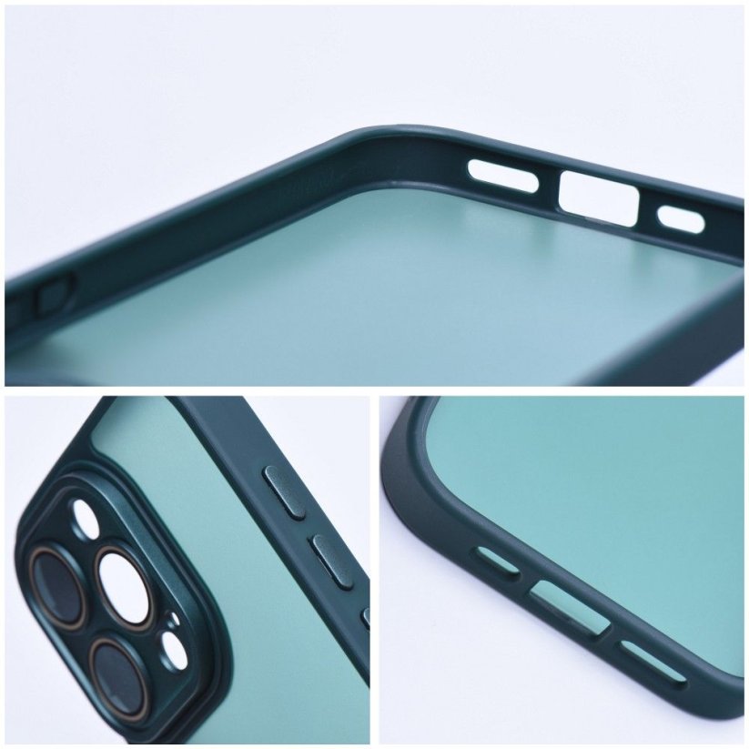 Kryt Ochranné sklo Variete Case iPhone 14 Dark Green