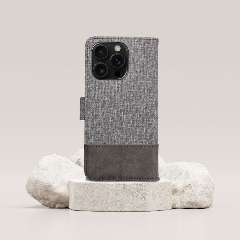 Kryt Flip Case Xiaomi Redmi 13C / Poco C65 Gomma Book Gray