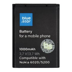 Batéria Blue Star Premium Battery Nokia 6020 / 5200 / 5300 / 3220 / 5140 1000 mAh