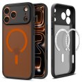 Tok Spigen Ultra Hybrid Mag Safe iPhone 17 Pro Frost Black/Orange