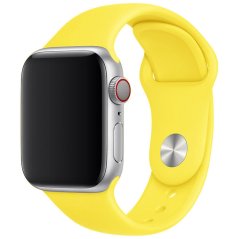 Remienok pre Apple Watch (42/44/45mm) Sport Band, Yellow, veľkosť S/M