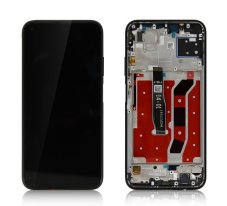 LCD kijelző + érintőképernyő Huawei P40 lite kerettel LCD kijelző + érintőképernyő Huawei P40 lite kerettel
