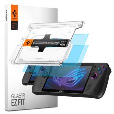 2ks v balení, set ochranných skiel Spigen Glas.Tr ”Ez Fit” 2-Pack Asus Rog Ally X Clear 2ks v balení, set ochranných skiel Spigen Glas.Tr ”Ez Fit” 2-Pack Asus Rog Ally X Clear