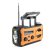 Pristar Radio Fm With Flashlight 4000 mAh Yx328 Orange