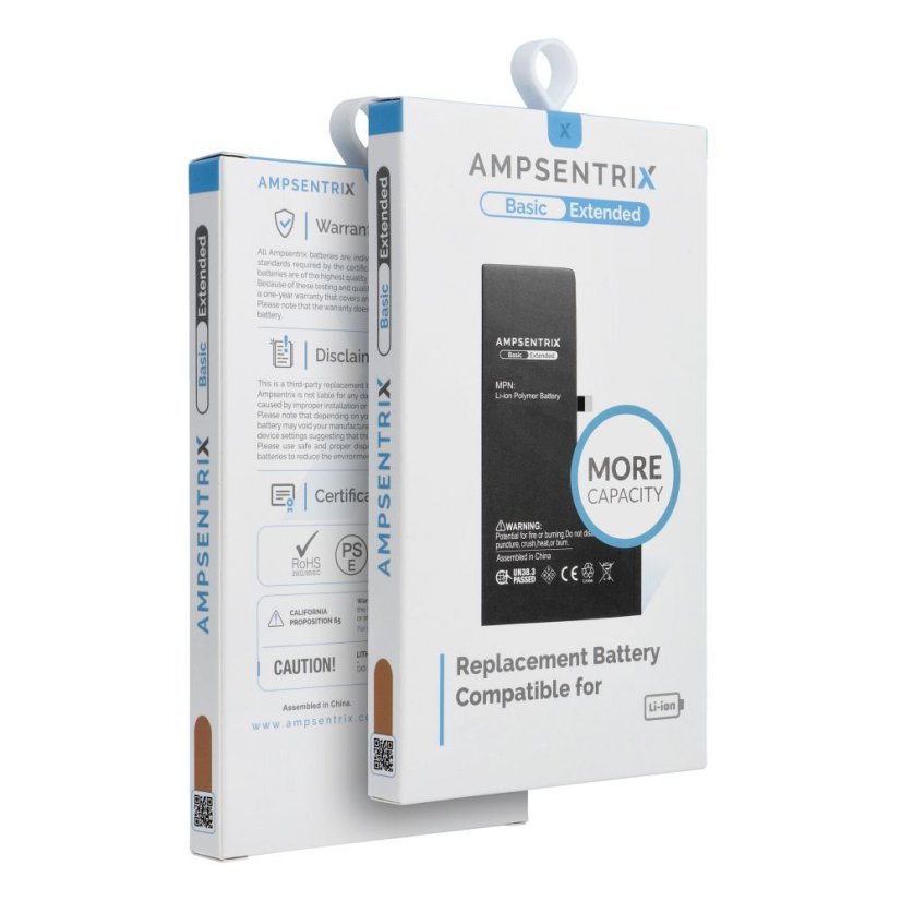 Akkumulátor Ampsentrix Basic Battery iPhone 12 mini (High Capacity 2500 mAh)