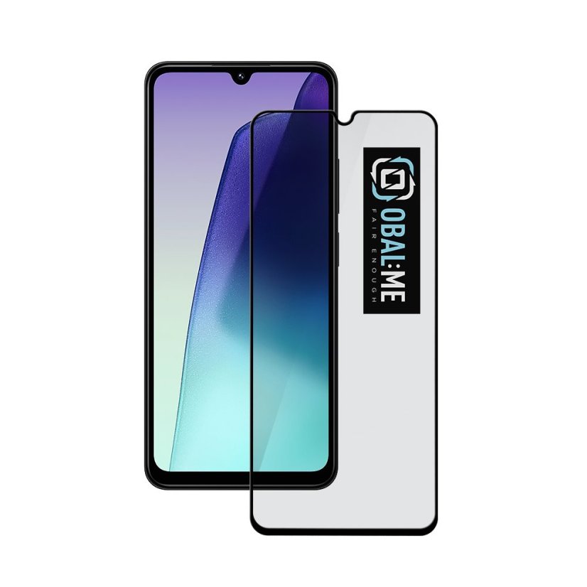 OBAL:ME 5D tvrdené sklo pre Xiaomi Redmi 14C 4G/Poco C75/Poco M7 Black