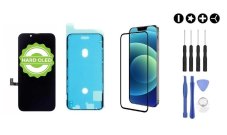 MULTIPACK - OLED displej iPhone 13 Pro Max + lepení pod displej + 3D ochranné sklo + sada nářadí