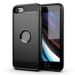 Kryt Carbon Case iPhone SE 2020 Black