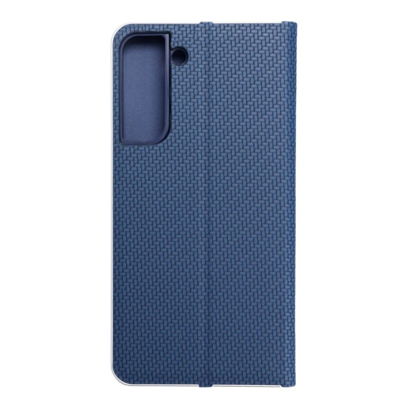 Kryt Luna Book Carbon Samsung Galaxy S22 Plus Blue