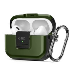 Kryt Tech-Protect Defender Hook Magsafe Apple Airpods Pro 1 / 2 Olive Green Kryt Tech-Protect Defender Hook Magsafe Apple Airpods Pro 1 / 2 Olive Green