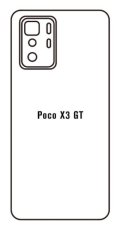 Hydrogel - zadná ochranná fólia - Xiaomi Poco X3 GT