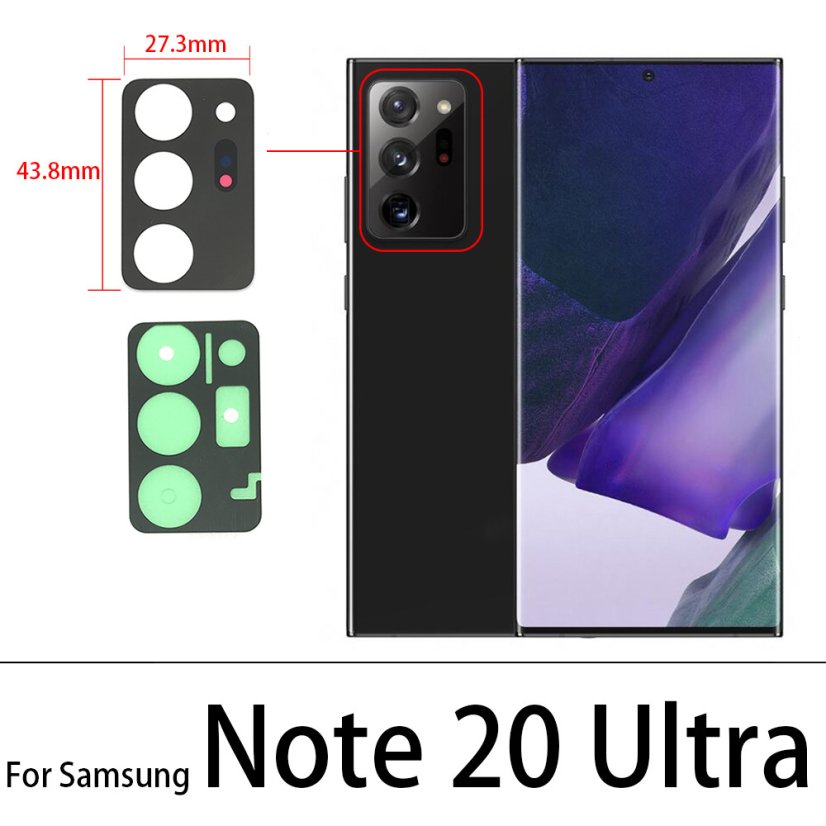 Csereüveg a hátsó kamerához - Samsung Galaxy Note 20 Ultra