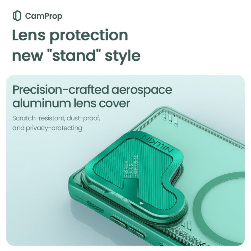 Nillkin Iceblade Prop Magnetic kryt pre Samsung Galaxy S25 Ultra Black