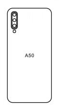 Hydrogel - zadná ochranná fólia - Samsung Galaxy A50
