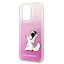 Original   KARL LAGERFELD  iPhone 13 Pro CHOUPETTE EAT GRADIENT PINK KLHCP13LCFNRCPI