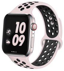 Remienok pre Apple Watch (38/40/41mm) Sport, desert sand-black (veľkosť L)