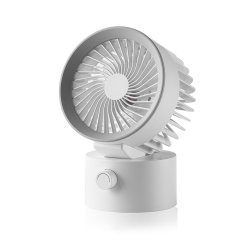 Desk Fan Powered By USB A Lld-F87U White