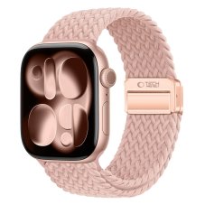 Remienok Tech-Protect NylonMag na Apple Watch 8 / 9 / 10 / 11 / SE / Ultra (44 / 45 / 46 / 49 mm) dusty rose