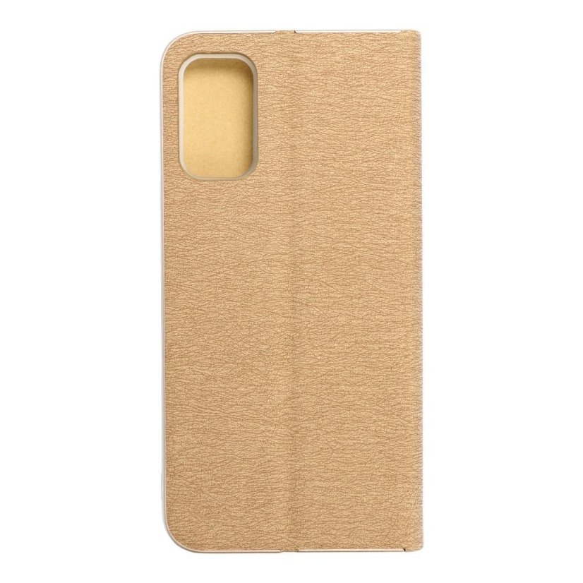 Kryt Forcell LUNA Book Gold  Xiaomi POCO M4 Pro 5G  zlatý