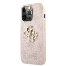 Guess PU 4G Metal Logo zadní kryt pro iPhone 13 Pro Max Pink Guess PU 4G Metal Logo zadní kryt pro iPhone 13 Pro Max Pink