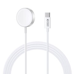 Kábel Tech-Protect Ultraboost Magnetic Charging Type-C Cable 120cm Apple Watch White