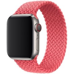 Remienok pre Apple Watch (38/40/41mm) Elastic Nylon, veľkosť 135-150mm - Pink Punch