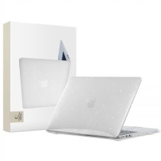 Kryt Tech-Protect Smartshell Macbook Air 13 M2 / M3 / M4 / 2023-2025 Glitter Clear