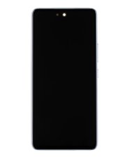 Kijelző kerettel Samsung A536B Samsung Galaxy A53 5G Awesome Blue (Service Pack - eredeti pótalkatrész)