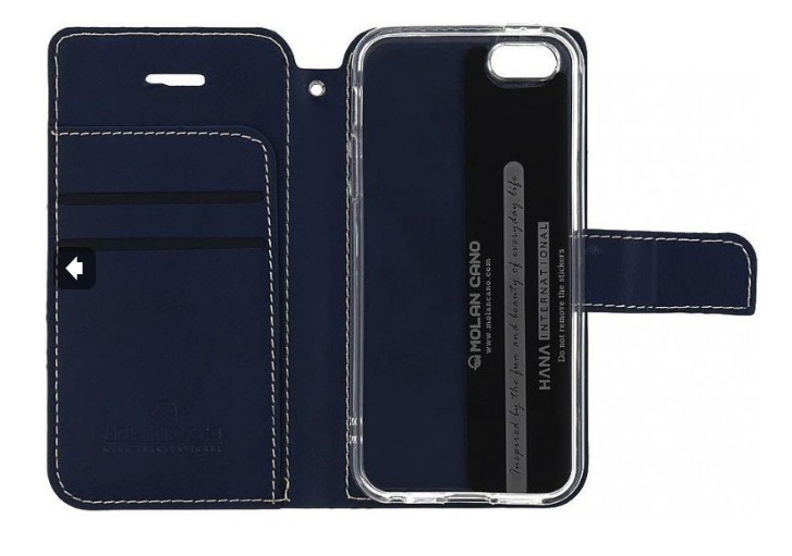 Molan Cano Issue Book Pouzdro pre Motorola Moto G10/G20/G30 Navy