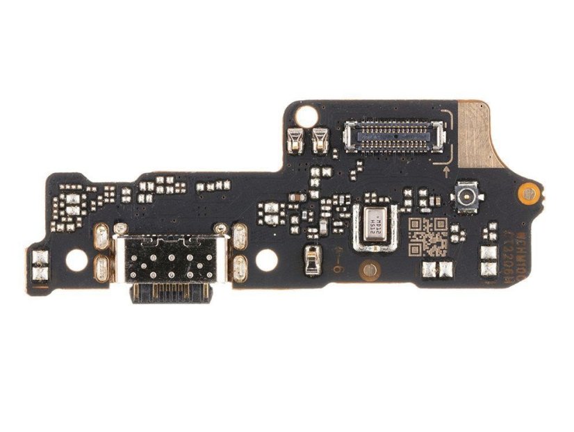 Xiaomi Redmi 10C - Töltőhajó PCB lapkával és csatlakozóval