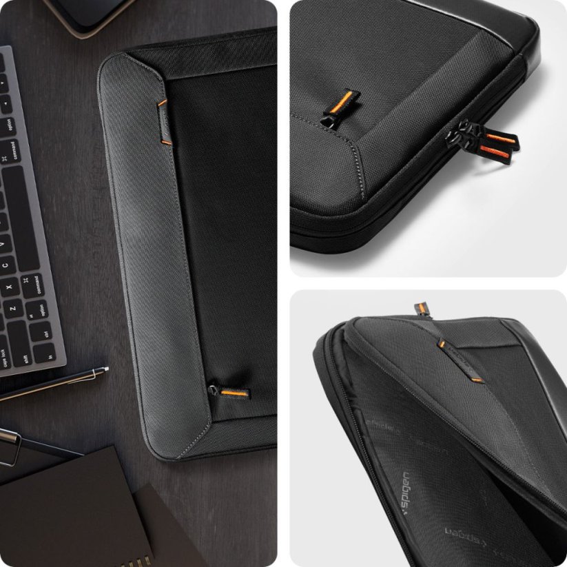 Kryt Spigen Klasdan Kd100 Sleeve Laptop 15-16 Black