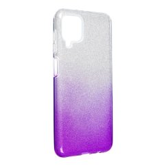 Forcell SHINING Case  Samsung Galaxy A12 priesvitný/fialový