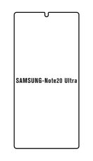 Hidrogél - védőfólia - Samsung Galaxy Note 20 Ultra Hidrogél - védőfólia - Samsung Galaxy Note 20 Ultra